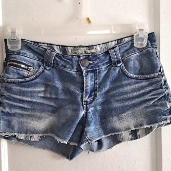 Paris Blues denim shorts junior 5 - Picture 1 of 4